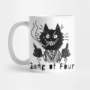 gang of four and the bad cat Mug